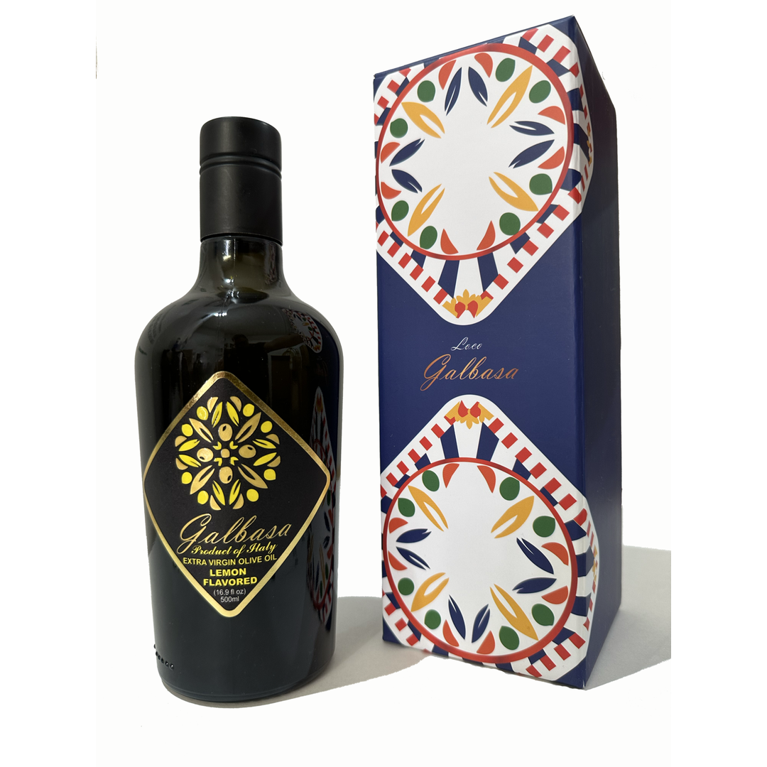Organic EVO Oil Flavoured with Lemon 500ml With Case -_______________________________________
A note for customers outside the European Union:
Shipping one bottle isn’t worth it—we suggest ordering multiple bottles to optimize your shipping cost.